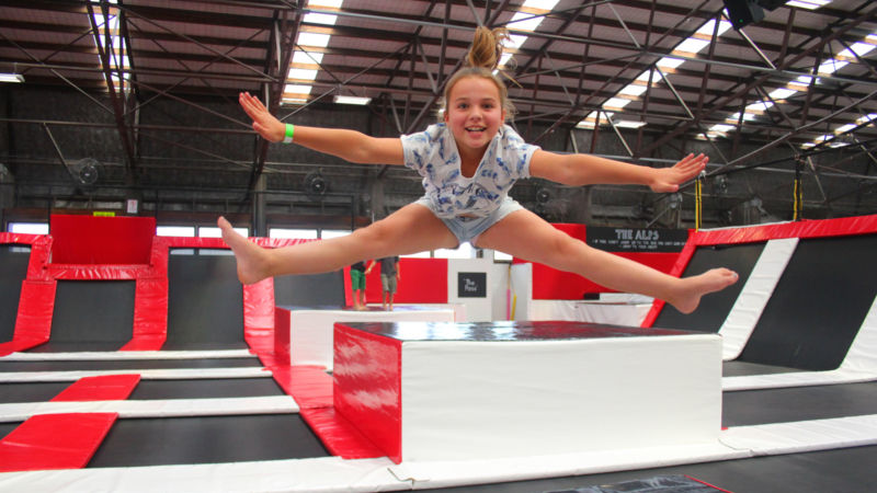 Unleash your inner jumping enthusiast at Mega Air Indoor Trampoline Arena!